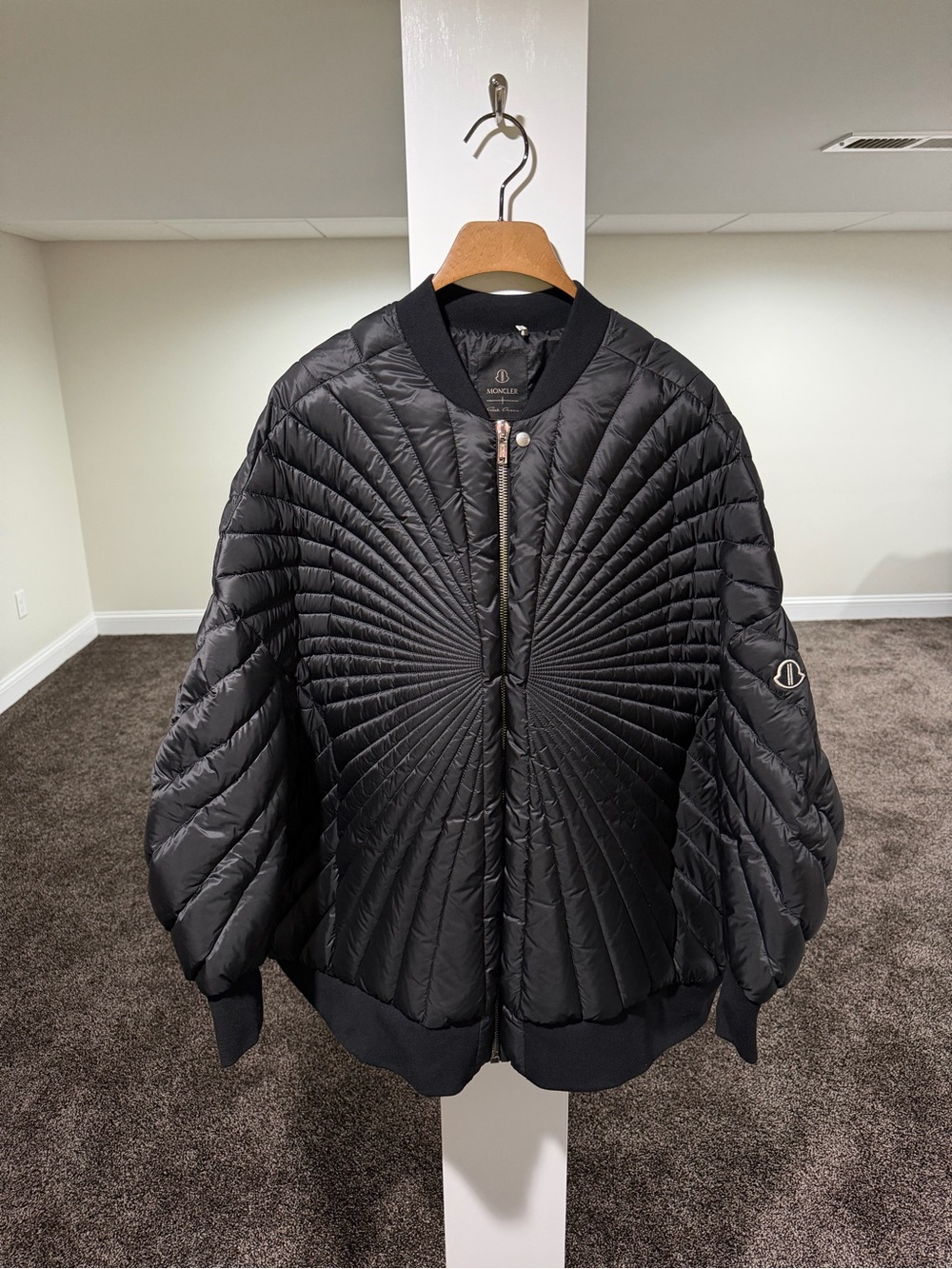Rick Owens x Moncler Radiance Peter Giubotto Puffer Jacket